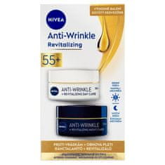 Nivea Bőrápoló ajándékcsomag 55+ Anti-Wrinkle Revitalizing Duopack