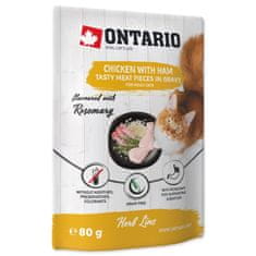 Ontario Kapszula csirke sonkás mártással 80g