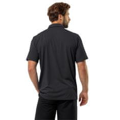 Jack Wolfskin Póló fekete S Delfami Polo Shirt