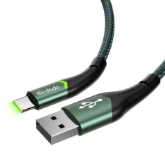 Mcdodo Magnificence USB -A - USB-C kábel 1m zöld (CA-7961) (CA-7961)
