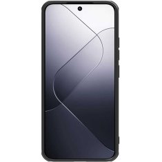 TKG Telefontok Xiaomi 14 5G - Nillkin kameravédős fekete, kitámasztós hátlap tok