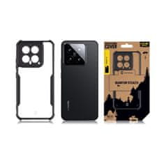 TKG Telefontok Xiaomi 14 5G - Tactical Quantum - fekete / átlátszó ütésálló hátlap tok
