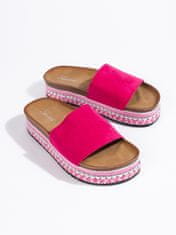 Amiatex Női papucs 107680 + Nőin zokni Gatta Calzino Strech, rózsaszín árnyalat, 39