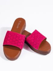 Amiatex Női papucs 107707 + Nőin zokni Gatta Calzino Strech, rózsaszín árnyalat, 38