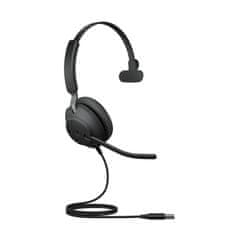 Jabra 24189-899-999 Evolve2 40 SE Mono Vezetékes 1.0 Fejhallgató Fekete
