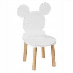 Olakids Gyermek asztal és szék Mickey egér , 2 db-os készlet
