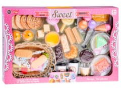 RAMIZ Cukrász készlet süteményekkel, édességekkel, kávéval - 17 darabos