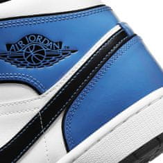 Nike Cipők kosárlabda 46 EU Air Jordan 1 Mid Retro Signal Blue SE