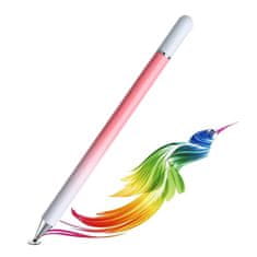 Techsuit Stylus Pen (JC04) - univerzális - Android, iOS, Microsoft - Rózsaszín