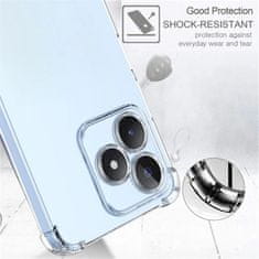 Techsuit Wozinsky Anti Shock szilikontok Realme C51/Note 50 telefonhoz KP31025 átlátszó