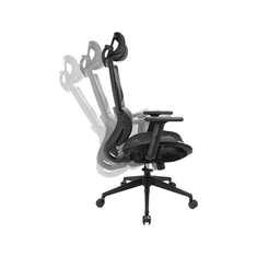 Sandberg ErgoFusion gaming szék fekete (640-95) (640-95)