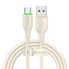 Mcdodo USB-A - USB-C kábel 1.2m bézs (CA-4750) (CA-4750)