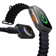 Mcdodo mágneses vezeték nélküli töltő Apple Watchhoz fekete (CH-2061) (CH-2061)