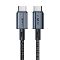 Choetech XCC-1014 USB-C - USB-C PD 60W töltőkábel 1.2m fekete (XCC-1014)
