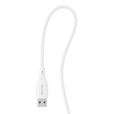 Ricomm USB-A - USB-C kábel 2.1m fehér (RLS007ACW) (RLS007ACW)
