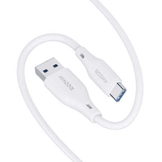 Ricomm USB-A - USB-C kábel 2.1m fehér (RLS007ACW) (RLS007ACW)