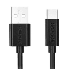 Choetech USB-A - USB-C kábel 3m fekete (AC0004) (AC0004)