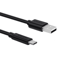 Choetech USB-A - USB-C kábel 3m fekete (AC0004) (AC0004)
