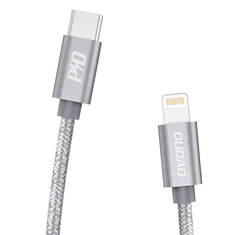 DUDAO L5Pro USB-C - Lightning kábelPD 45W 1m szürke (L5Pro Lightning)