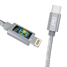 DUDAO L5Pro USB-C - Lightning kábelPD 45W 1m szürke (L5Pro Lightning)