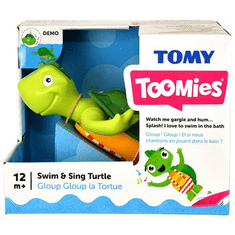 TOMY Toomies Éneklő, úszó teknős fürdőjáték (E2712) (E2712)