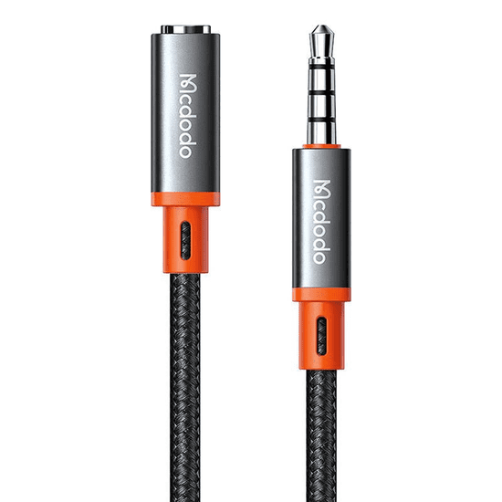 Mcdodo Aux mini jack kábel hosszabító 3.5mm 1.2m fekete (CA-0800) (CA-0800)