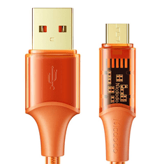 Mcdodo USB-A - Micro USB kábel 1.8m narancs (CA-2102) (CA-2102)