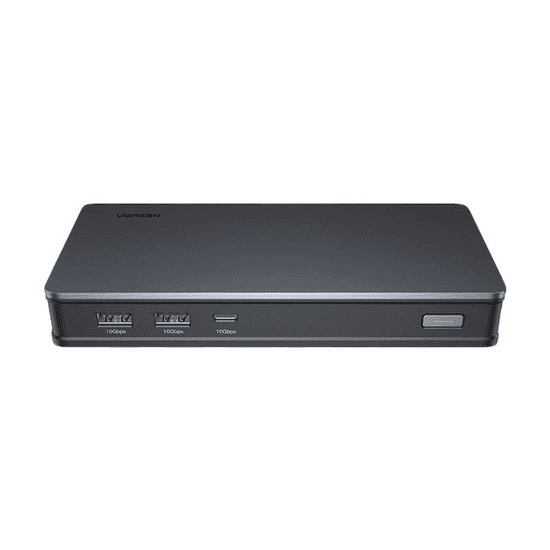 Ugreen CM615 6 az 1-ben USB-C - 2x USB-A ,+USB-C + 2xHDMI + 2x DP + SD/TF + RJ45 adapter (90912) (90912)