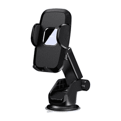 REMAX RM-C50 műszerfalra/szélvédőre szerelhető autós telefontartó fekete (RM-C50)