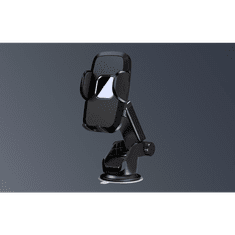 REMAX RM-C50 műszerfalra/szélvédőre szerelhető autós telefontartó fekete (RM-C50)