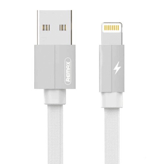 REMAX Kerolla USB-A - Lightning kábel 2.4A 1m fehér (RC-094i 1M white) (RC-094i 1M white)