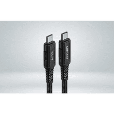 AceFast C4-03 USB-C - USB-C kábel 100W 2m fekete (C4-03 black)
