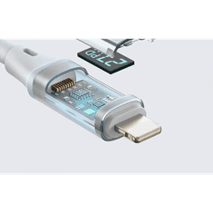 REMAX Zisee USB-C - Lightning kábel 20W 1.2m szürke (RC-C031) (RC-C031)