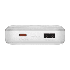 BASEUS Comet Powerbank 20000mAh USB-A - USB-C 22.5W fehér (PPMD020102) (PPMD020102)