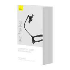 BASEUS ComfortJoy telefontartó nyakra fekete (LUGB000001) (LUGB000001)
