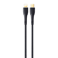 REMAX Bosu USB-C - Lightning kábel 20W 1,2m fekete (RC-C063 Black) (RC-C063 Black)