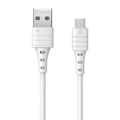 REMAX Zeron USB-A - MicroUSB kábel 2.4A 1m fehér (RC-179m white) (RC-179m white)