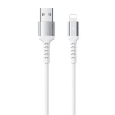 REMAX Kayla II USB-A - Lightning kábel 2.4A 1m fehér (RC-C008 A-L white) (RC-C008 A-L white)