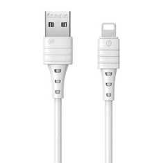 REMAX Zeron USB-A - Lightning kábel 2.4A 1m fehér (RC-179i white) (RC-179i white)