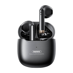 REMAX Marshmallow TWS Bluetooth fülhallgató fekete (TWS-19) (TWS-19 Black)