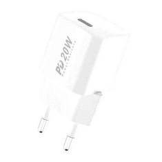 Foneng EU38 hálózati töltő USB-C fehér (EU38 Single) (EU38 Single)