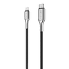 Cygnett USB-C - Lightning kábel 1m fekete (CY2799PCCCL) (CY2799PCCCL)