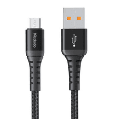 Mcdodo CA-2280 USB-A - MicroUSB kábel 0.2m fekete (CA-2280) (CA-2280)