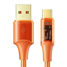 Mcdodo USB-A - USB-C 1.8m naranssárga (CA-2093) (CA-2093)