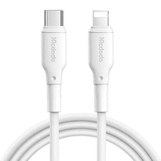 Mcdodo CA-7280 USB-C - Lightning kábel 1.2m fehér (CA-7290) (CA-7290)