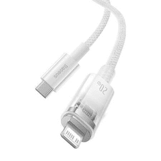 BASEUS USB-C - Lightning kábel 20W 1m fehér (CATS010202) (CATS010202)