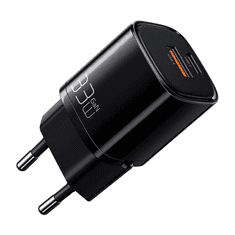 Mcdodo GaN USB + USB-C fali töltő 33W fekete (CH-0151) (CH-0151)