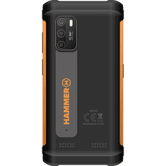 myPhone HAMMER Iron 4 4/32GB Dual-Sim mobiltelefon fekete-narancs (5902983619383)