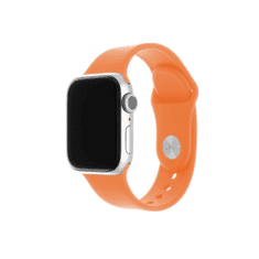 FIXED Apple Watch 38mm/40mm/41mm szilikon szíj szett narancssárga (FIXSST-436-OR) (FIXSST-436-OR)