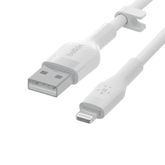 Belkin BOOST CHARGE Flex USB-A - Lightning kábel 1m fehér (CAA008bt1MWH) (CAA008bt1MWH)
